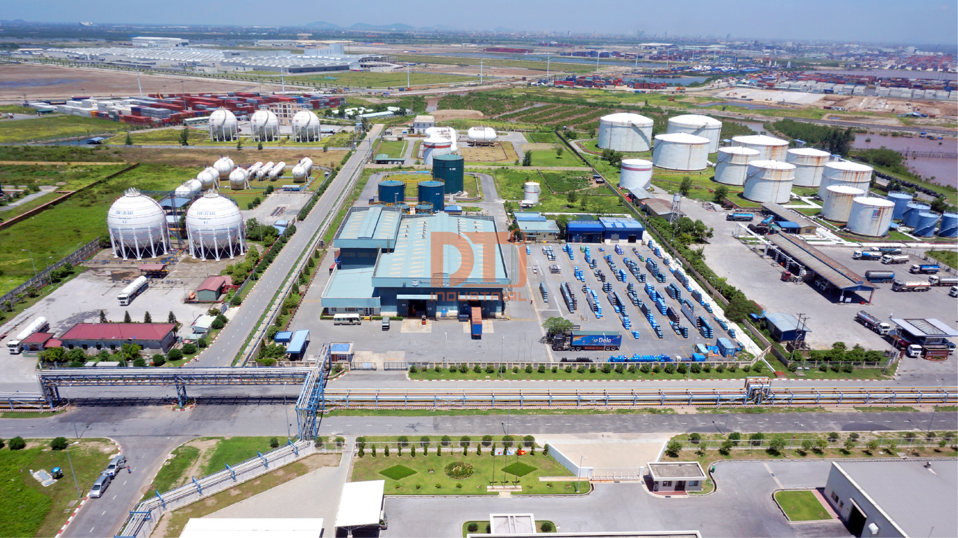 Khu lọc hóa dầu thuộc KCN DeepC