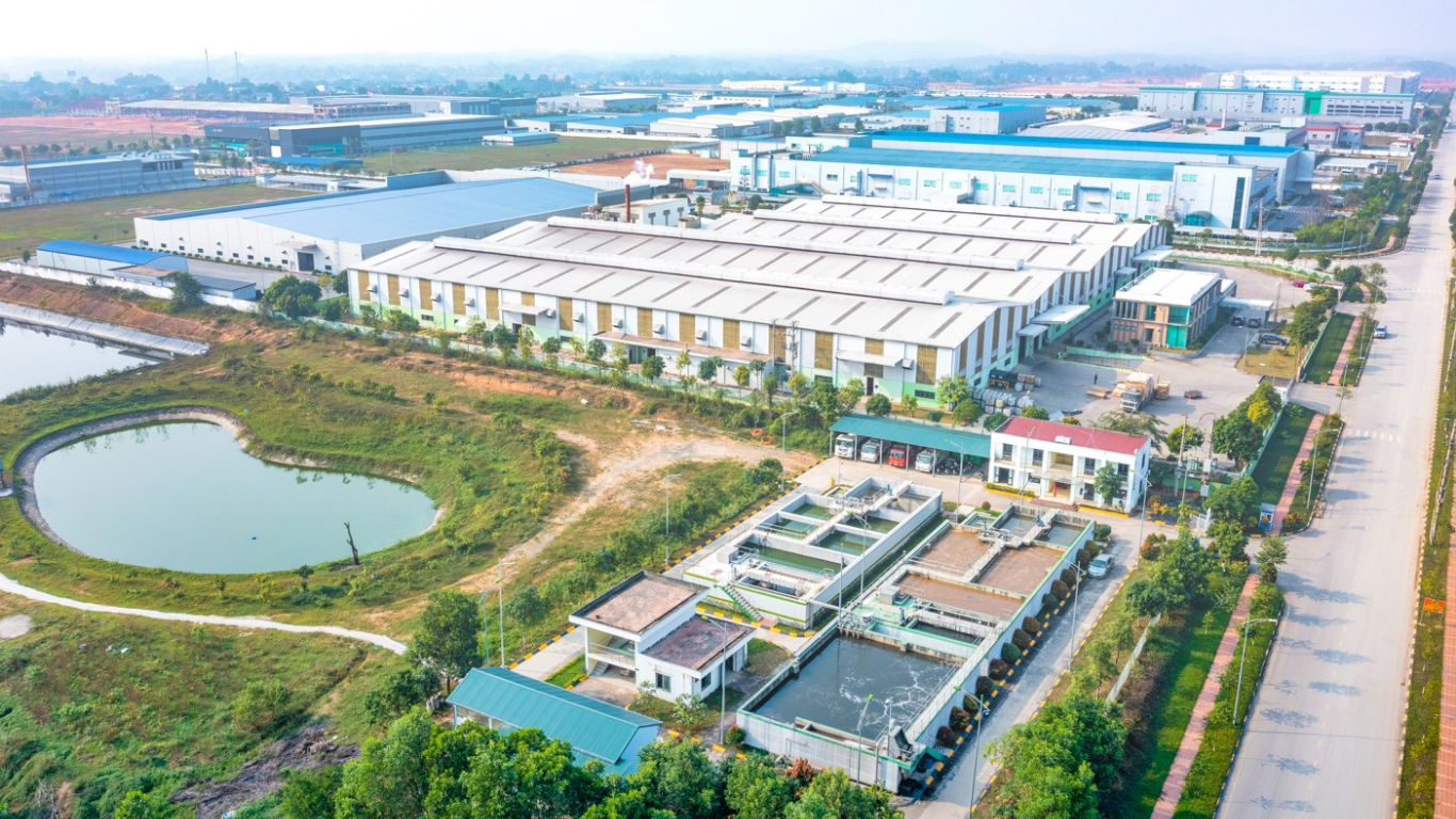 Nhà máy xử lý nước thải KCN Phú Hà