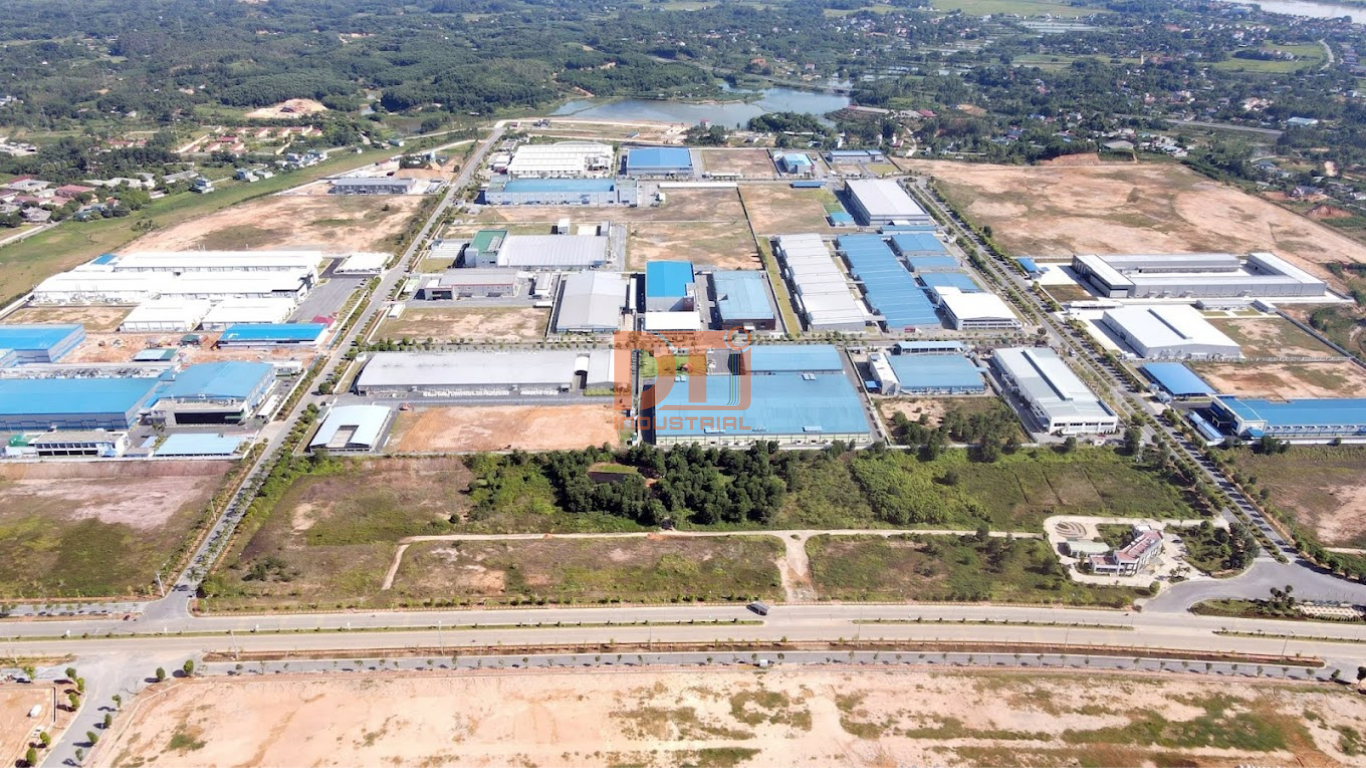 KCN Phú Hà nhìn từ trên cao