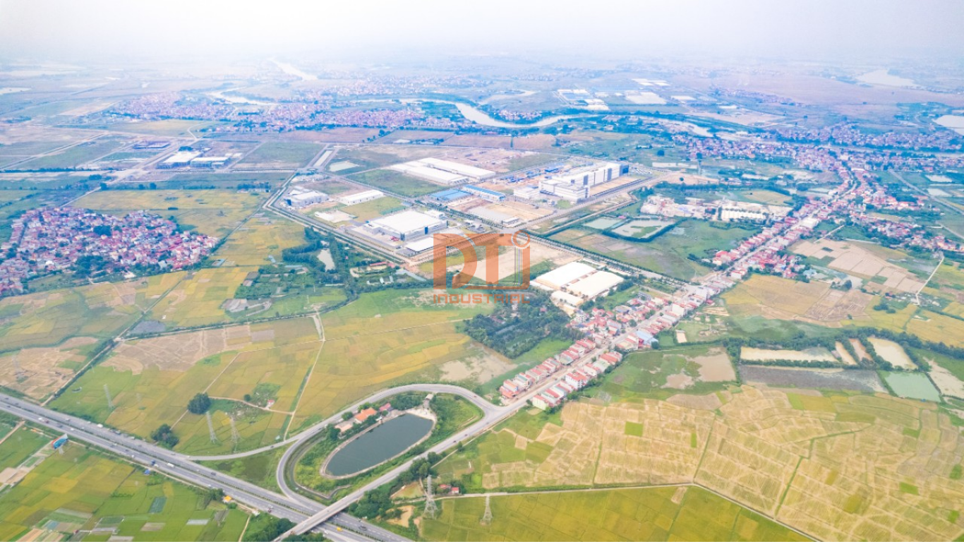 Khu vực dân cư xung quanh KCN Yên Phong II-C