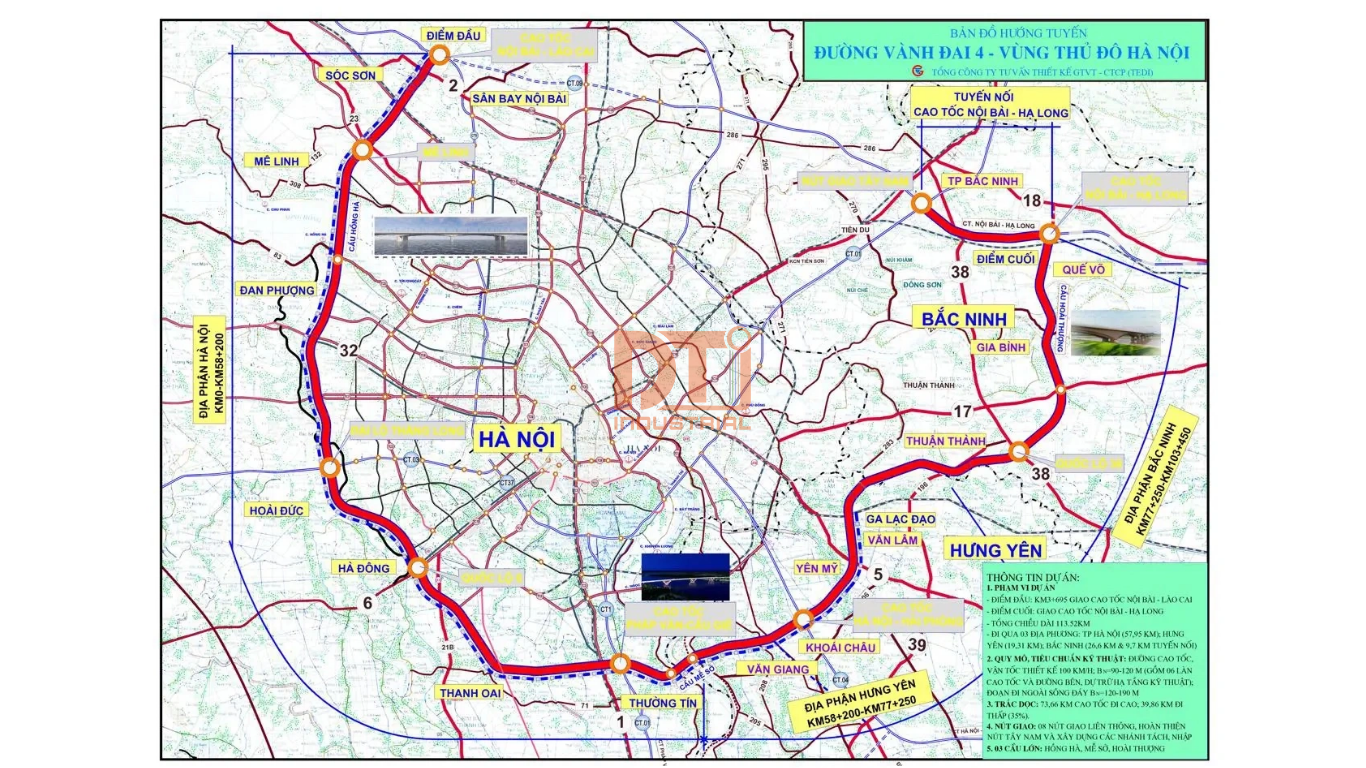 Thực trạng triển khai dự án Vành đai 4 vào cuối năm 2025