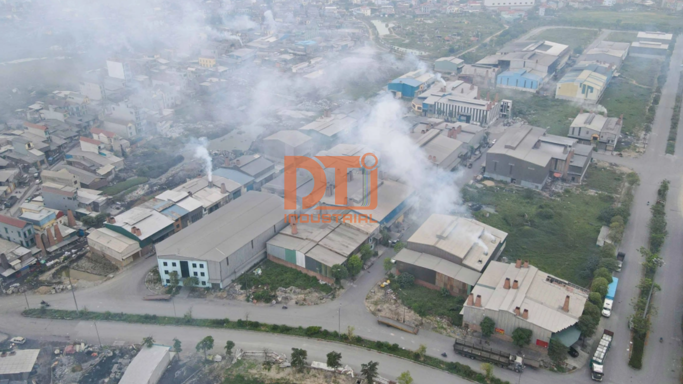 ô nhiễm cụm công nghiệp