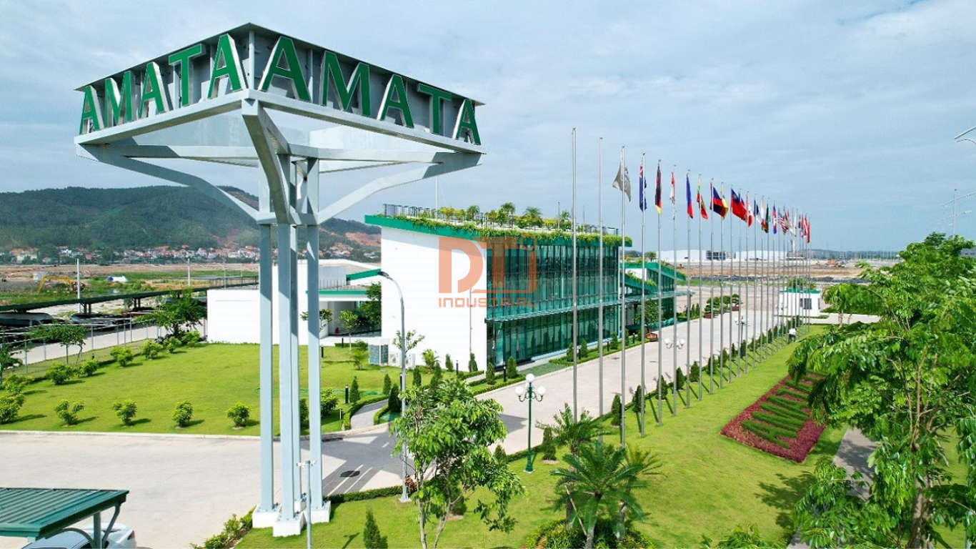Cổng chào KCN Amata City Hạ Long
