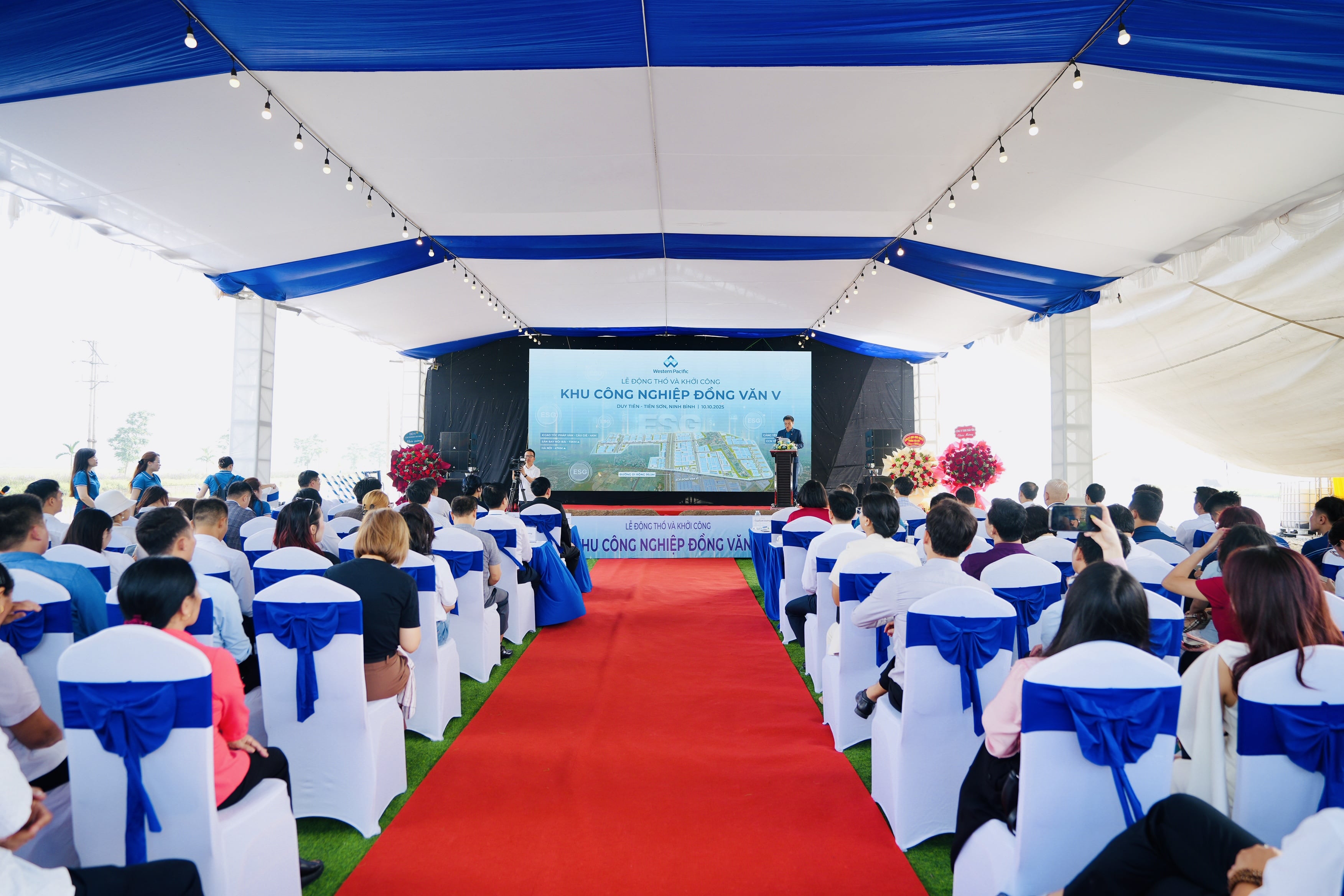 Lễ khởi công Khu công nghiệp Đồng Văn V – Giai đoạn I 