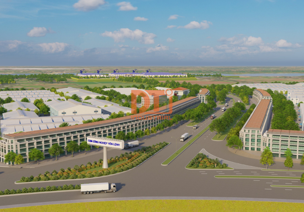 Hạ tầng kỹ thuật tại Cụm công nghiệp Yên Lệnh