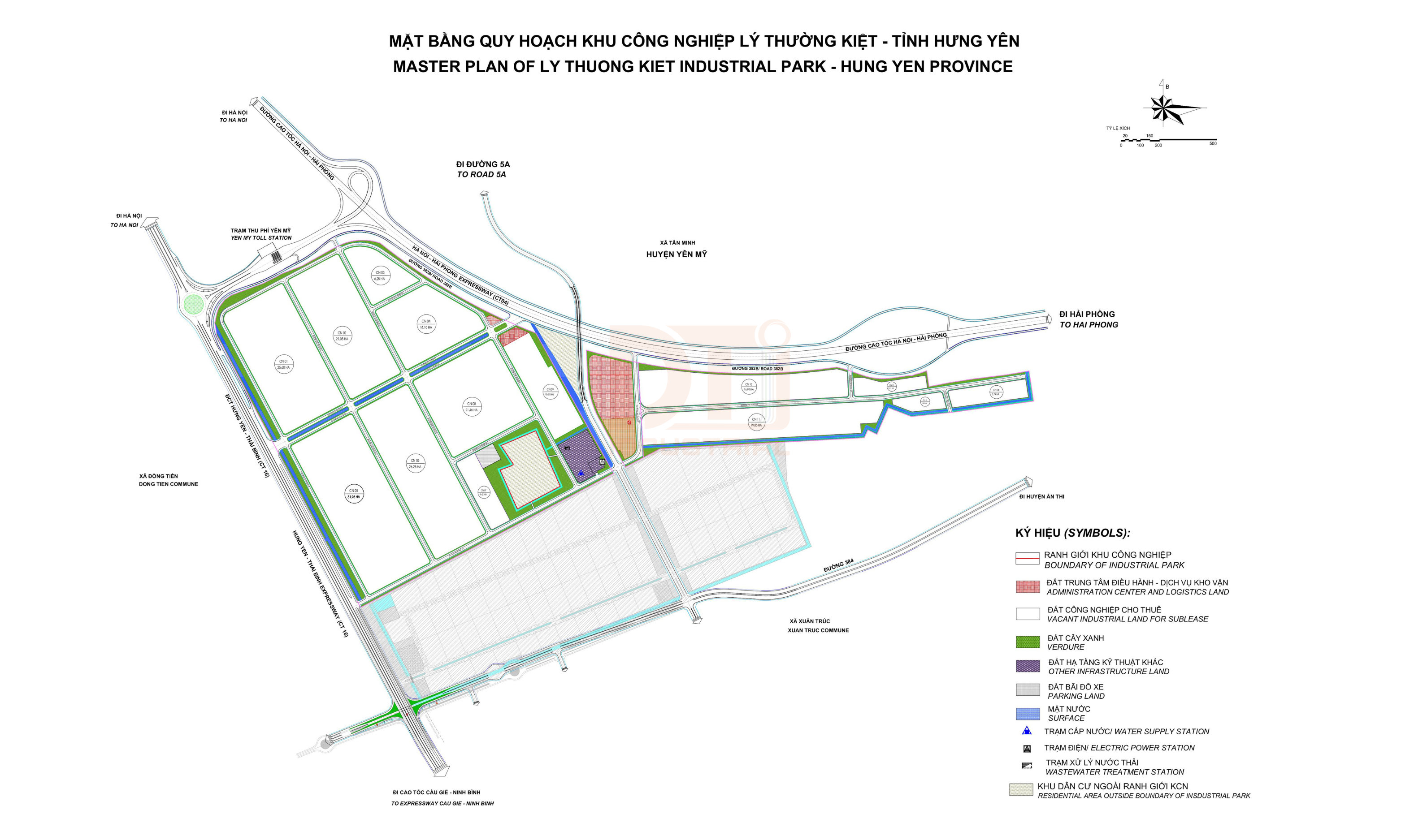Quy hoạch Khu công nghiệp Lý Thường Kiệt
