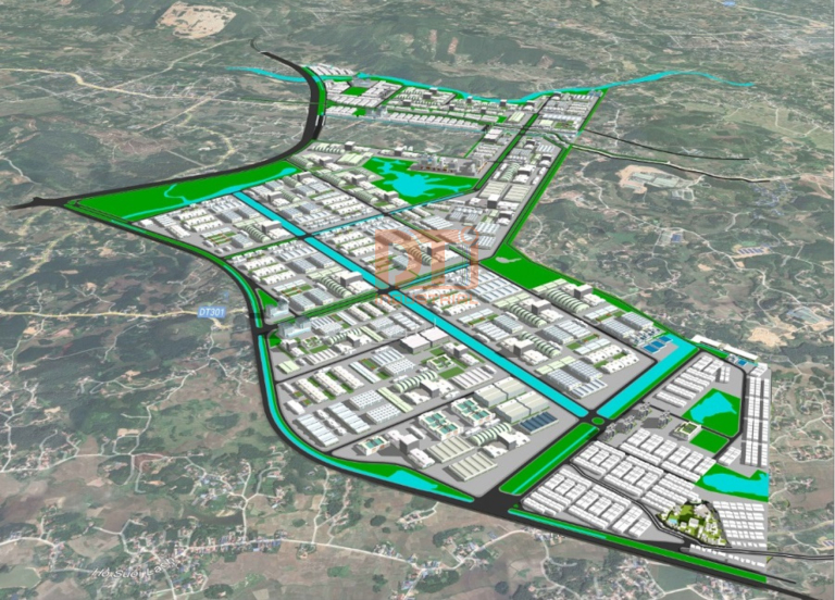KHU CÔNG NGHIỆP TÂY PHỔ YÊN - TỈNH THÁI NGUYÊN - DTJ INDUSTRIAL