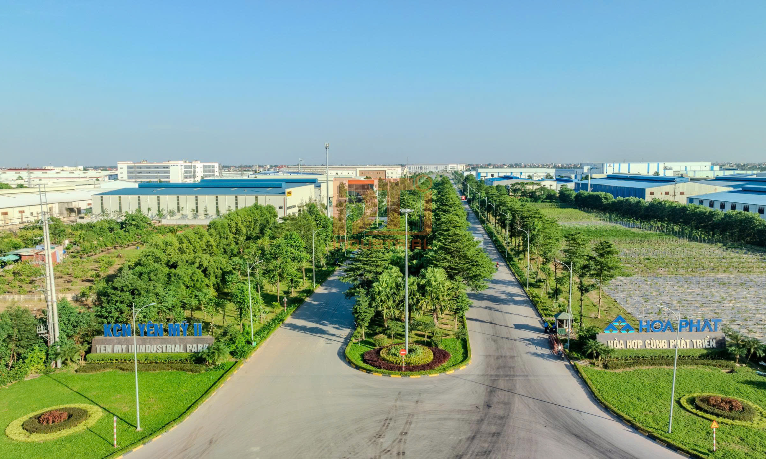 Hạ tầng kỹ thuật Khu công nghiệp Yên Mỹ II