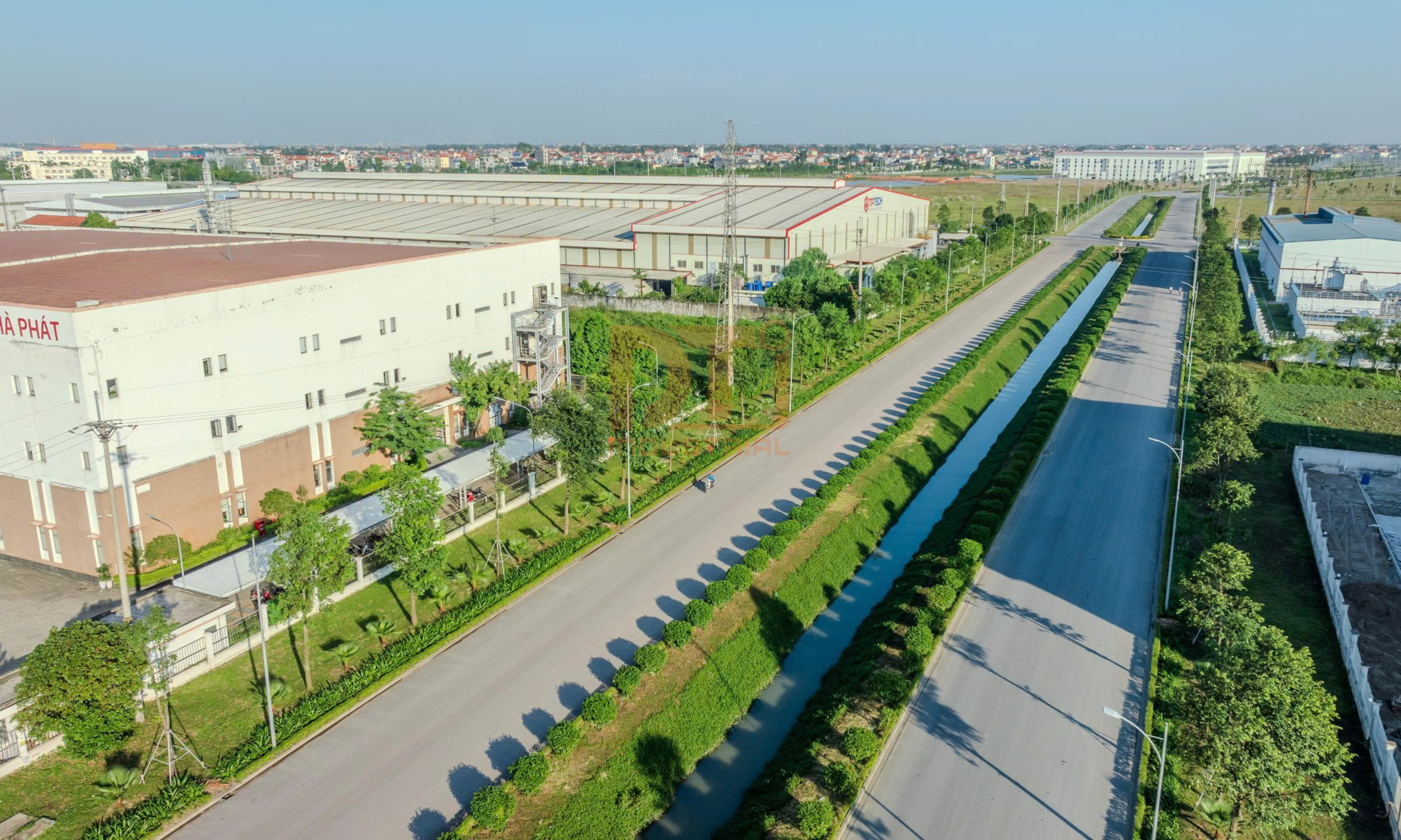 Hạ tầng kỹ thuật Khu công nghiệp Yên Mỹ II