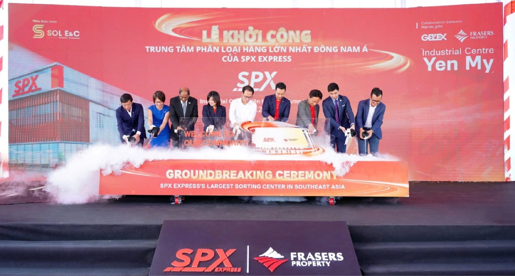 Các Tập đoàn Logistics lớn đa quốc gia đã nhìn thấy tiềm năng logistics vượt trội của khu vực Yên Mỹ nên năm 2025 đã chứng kiến rất nhiều dự án lớn của Shoppee hay Giao hàng Nhanh được khởi công tại Yên Mỹ Hưng Yên.