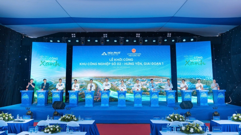 Lễ khởi công Khu công nghiệp số 02 – Hưng Yên, Giai đoạn 1